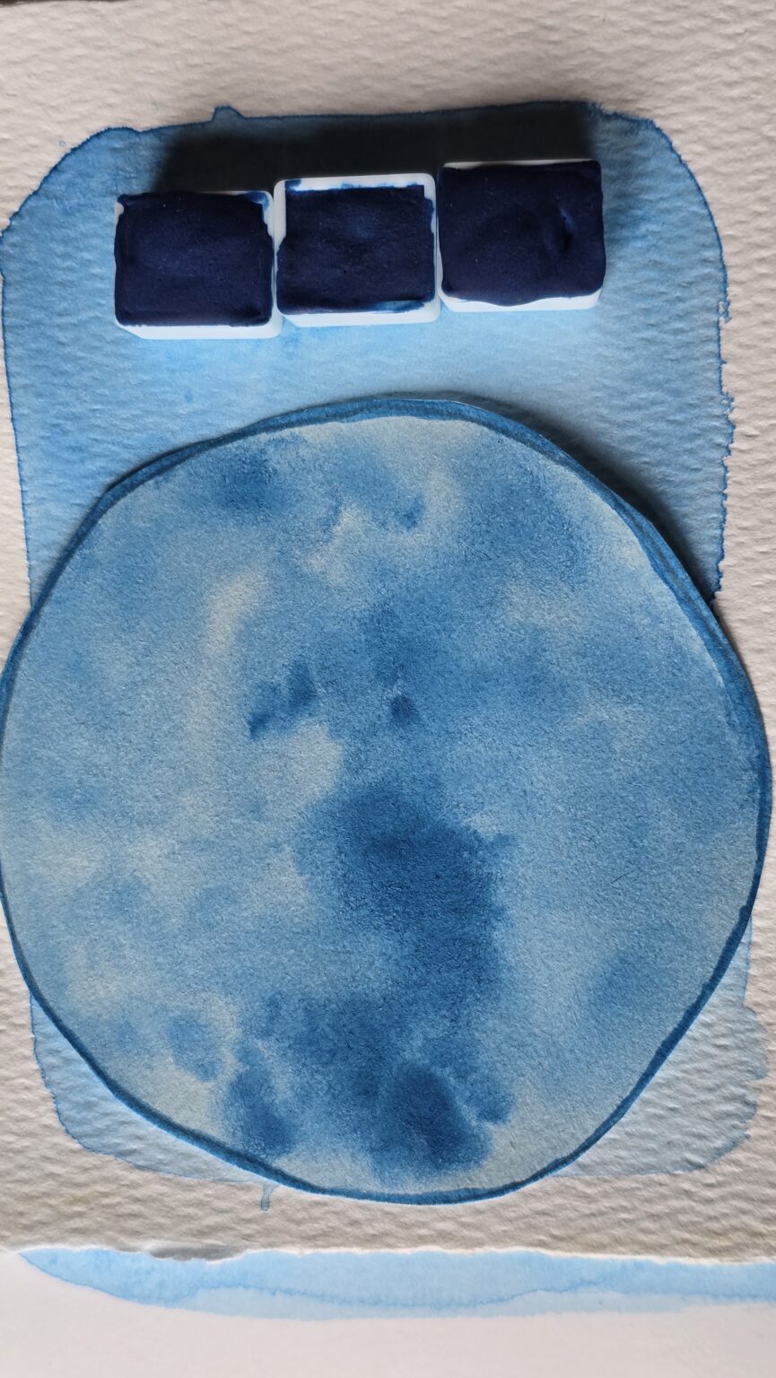 aquarelle summer sky