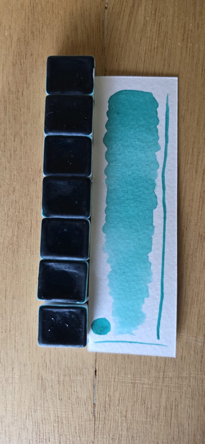 Aquarelle Palmeraie d'Emeraude