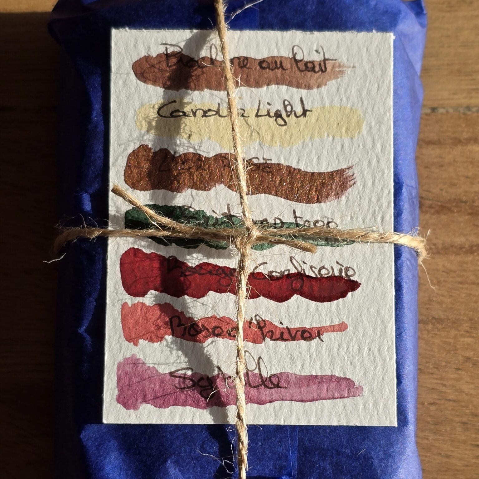 palettes de Noël 7 couleurs