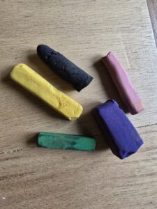 pastels secs tendres