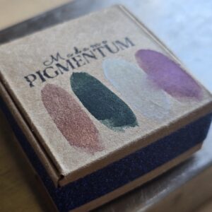 La palette de Noël dans sa boîte kraft -4 couleurs