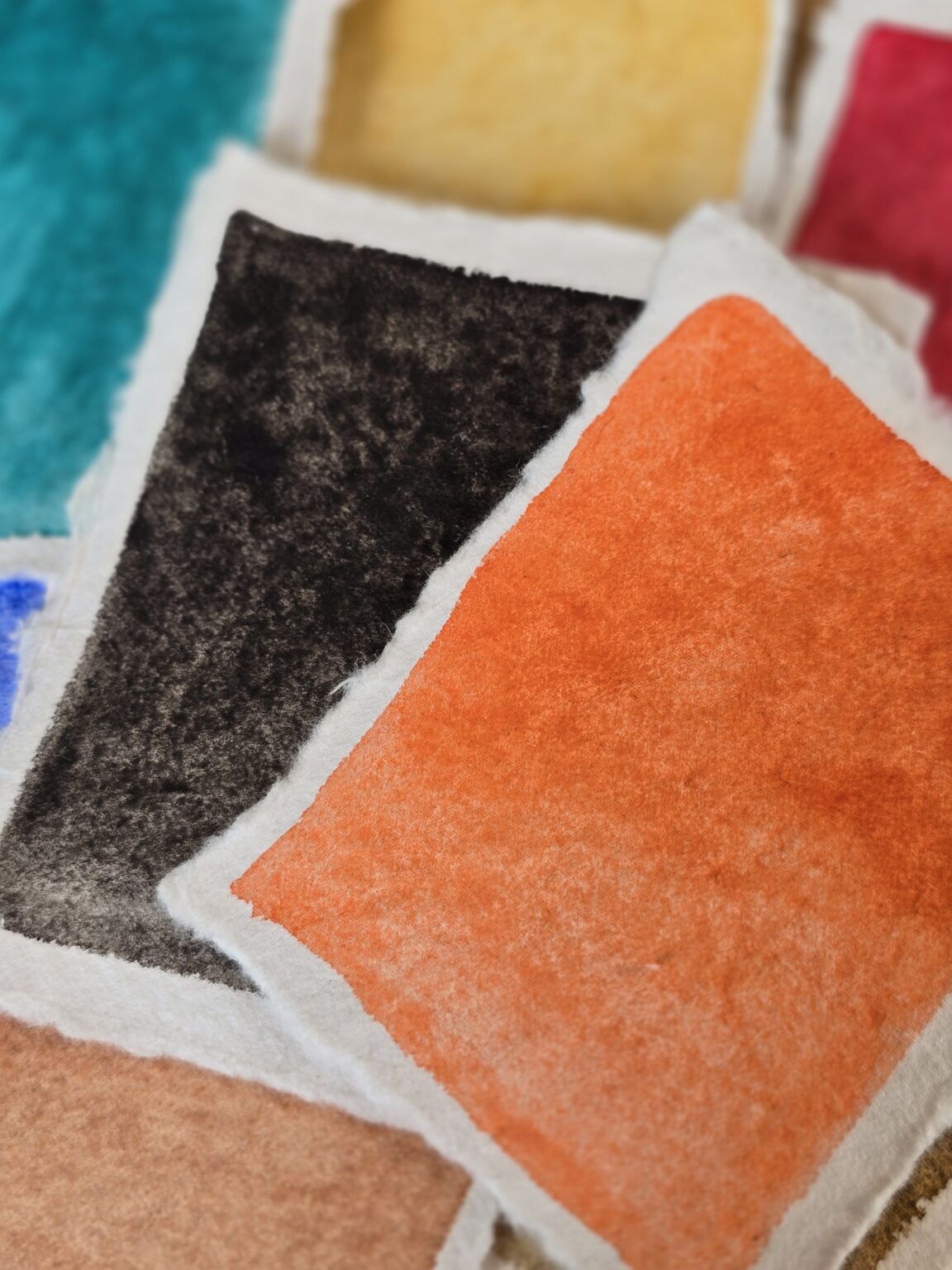 orange ercolano et terre noire de rome