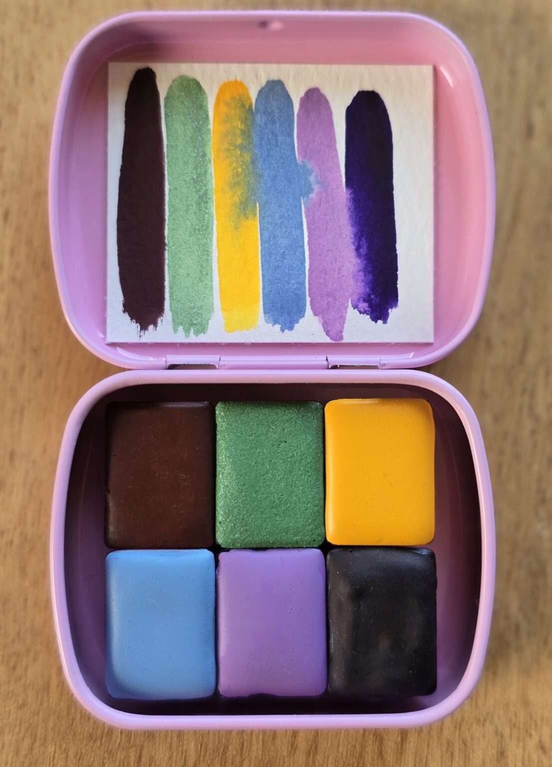 Palette panier fleuri