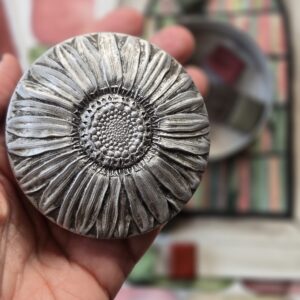 Ancienne boîte à bijoux ou maquillage — Collection d'automne